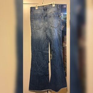 Vibrant miu wide leg high wasted jeans